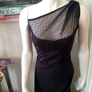 XL/1x BooHoo New One Shoulder Dress